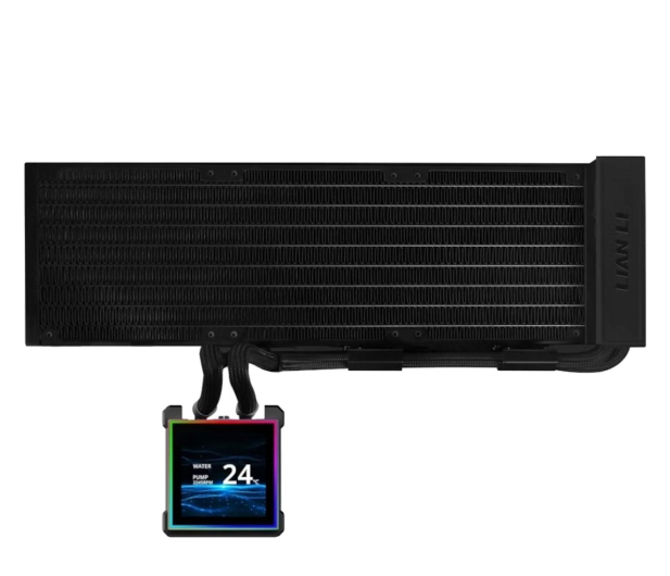 Lian Li HydroShift II LCD-S 360N RGB LCD Fanless Black 360mm - 1486799 - zdjęcie 2